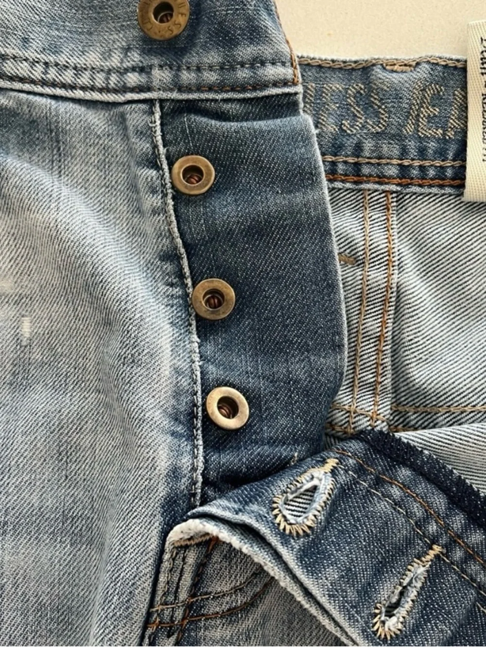 Guess Distressed Relaxed Jeans 32x32 Y2K Grunge